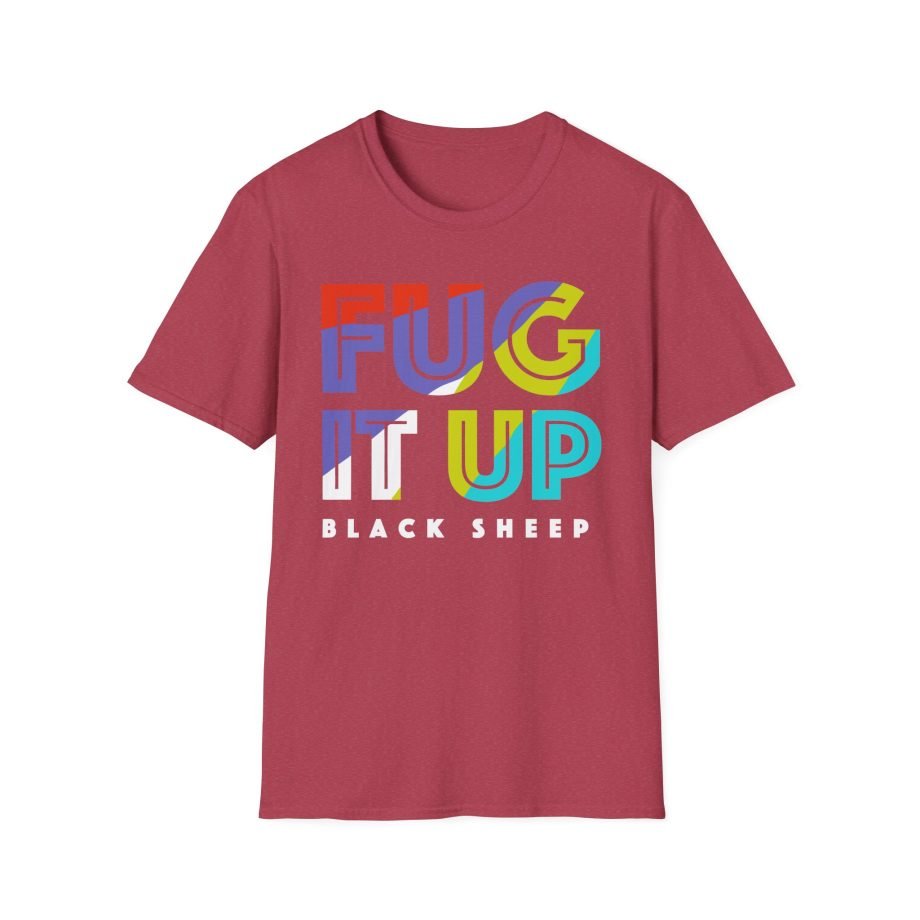 Black Sheep Fug It Up Unisex Softstyle T-Shirt