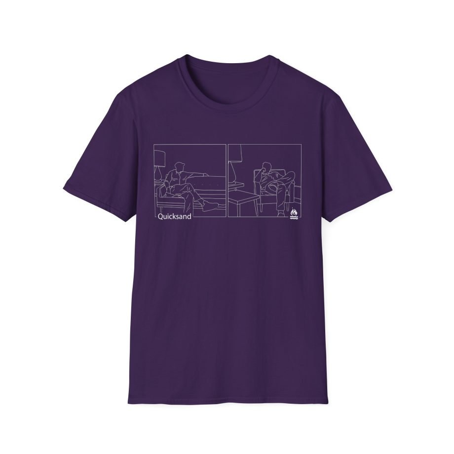 Hot Water Music Quicksand Split Unisex Softstyle T-Shirt
