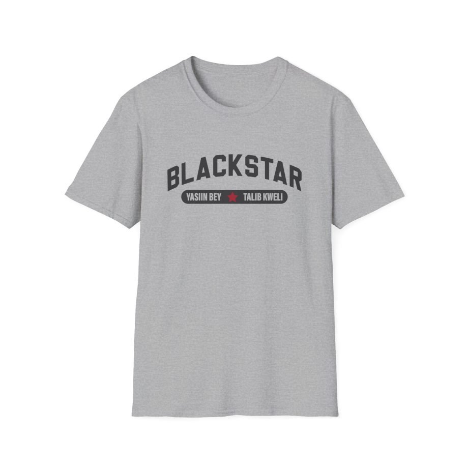 Black Star Varsity Unisex Softstyle T-Shirt