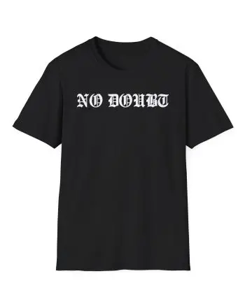Old English No Doubt Logo Unisex Softstyle T-Shirt