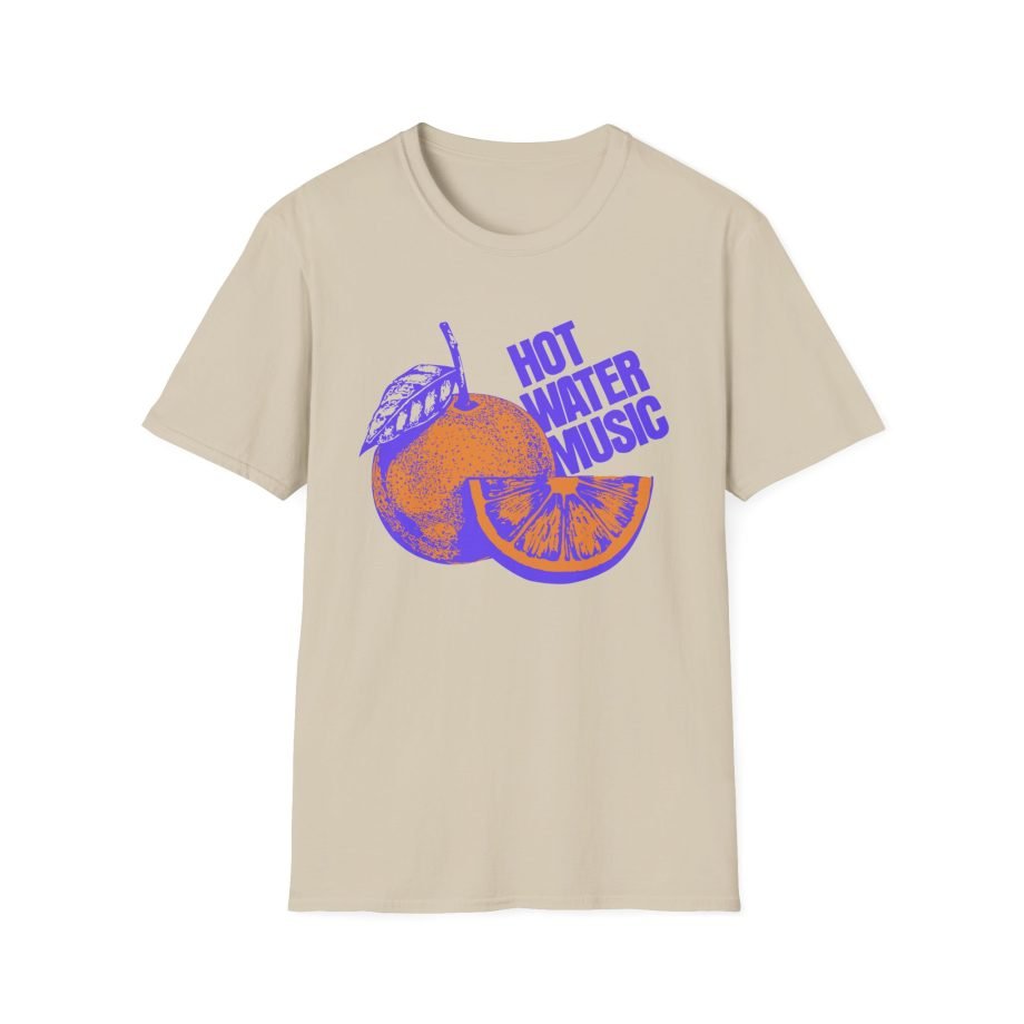 Hot Water Music Florida Orange Unisex Softstyle T-Shirt