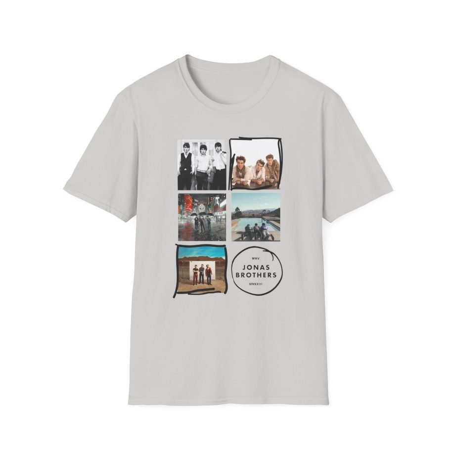 Jonas Brothers 5 Albums Unisex Softstyle T-Shirt
