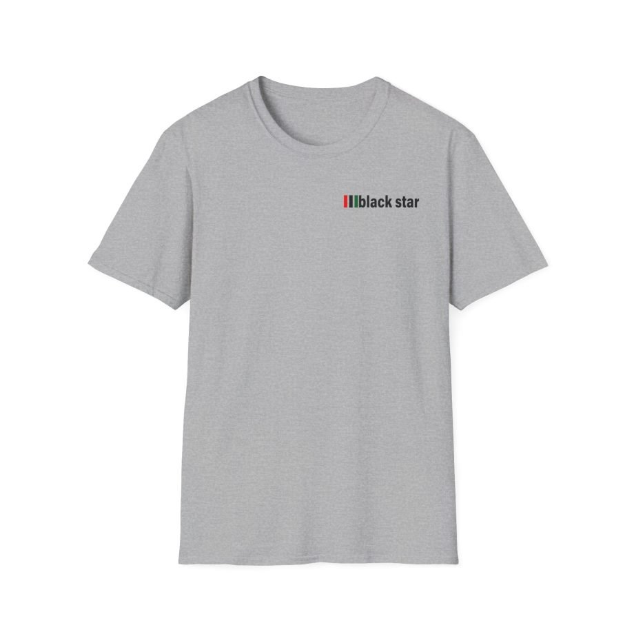 Black Star Logo Unisex Softstyle T-Shirt