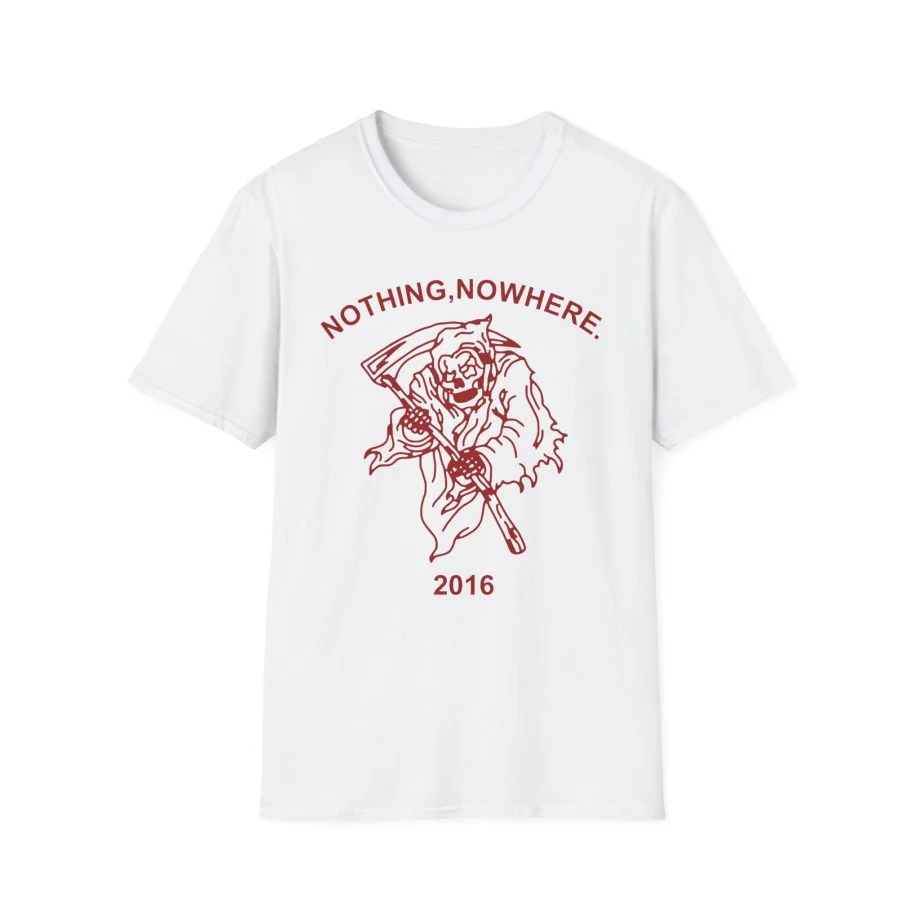 Nothing Nowhere Red Reaper unisex softstyle t-shirt