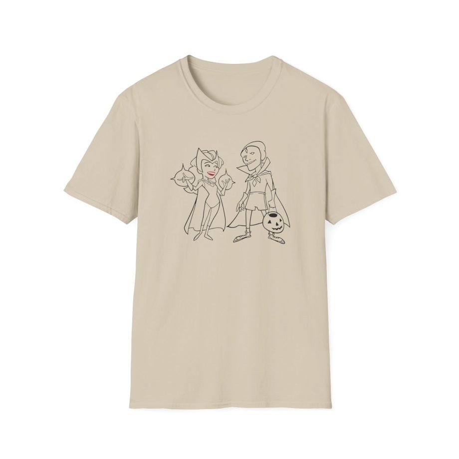 Marvel Wandavision Simple Ink Unisex Softstyle T-Shirt