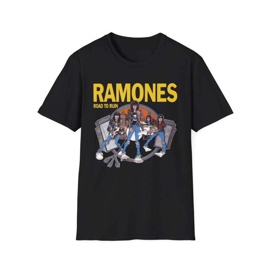 Ramones Ramones I Wanna Be Sedated Unisex Softstyle T-Shirt