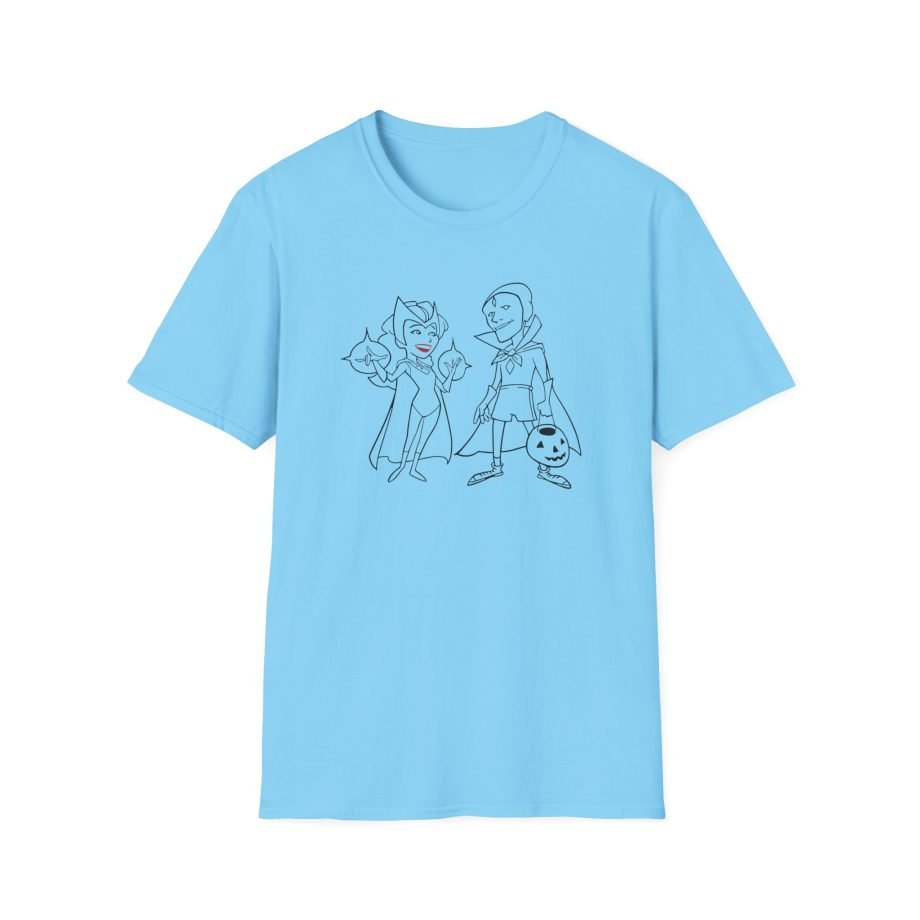 Marvel Wandavision Simple Ink Unisex Softstyle T-Shirt