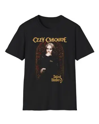Ozzy Osbourne Patient No. 9 Rock & Roll Hall of Fame Unisex Softstyle T-Shirt