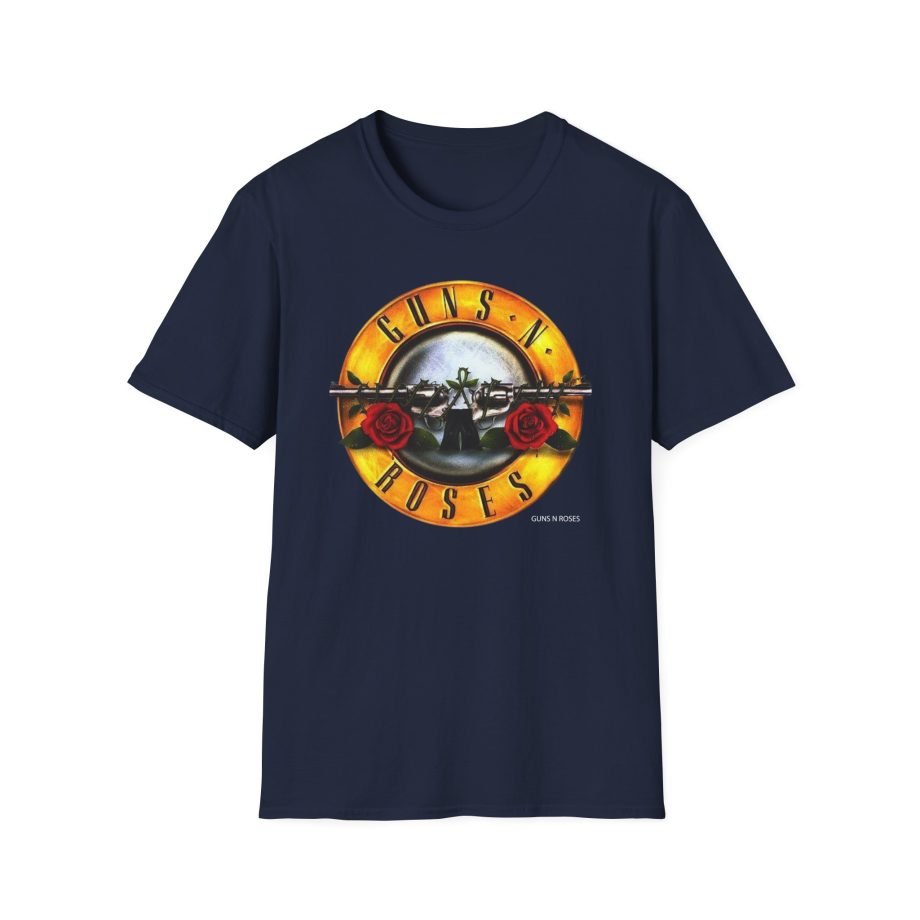 Quarterjade 1988 Guns N Roses Appetite for Destruction Australian Tour Unisex Softstyle T-Shirt