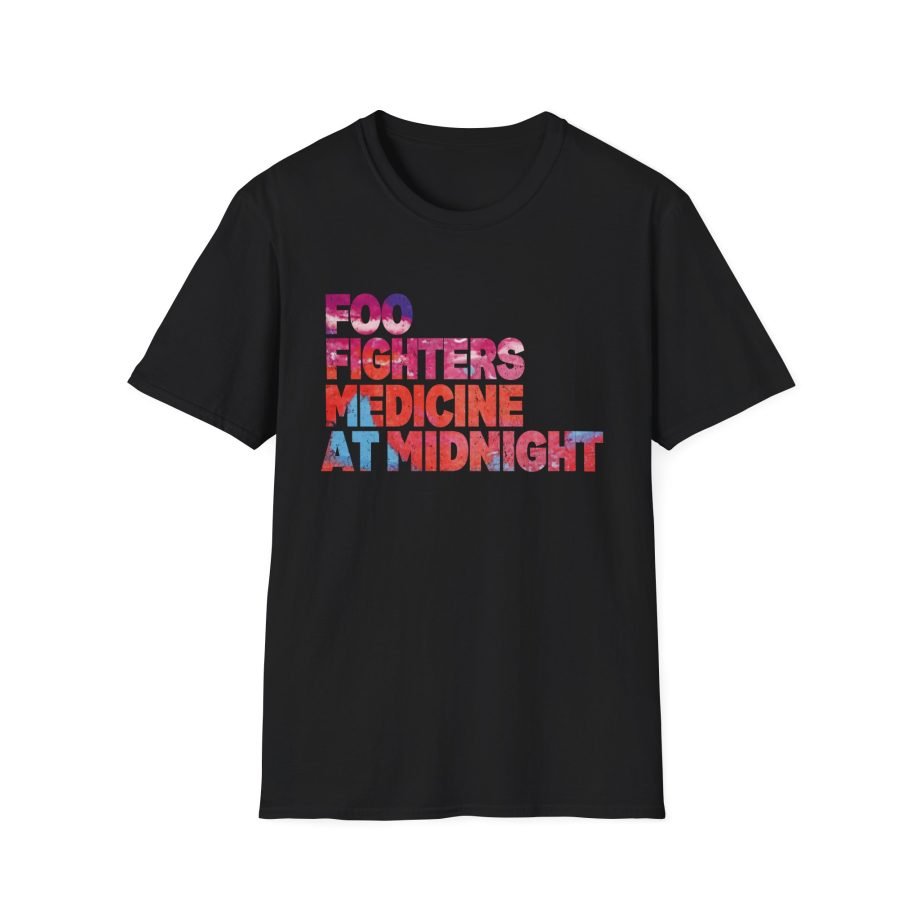 Foo Fighters Stacked Album Unisex Softstyle T-Shirt