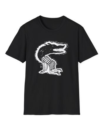 Fireworks Wolf Kid Unisex Softstyle T-Shirt