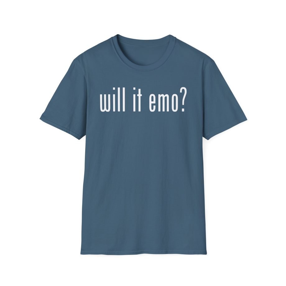 Nothing Nowhere Will It Emo Unisex Softstyle T-Shirt