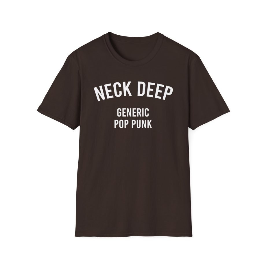 Neck Deep Generic Pop Punk Unisex Softstyle T-Shirt