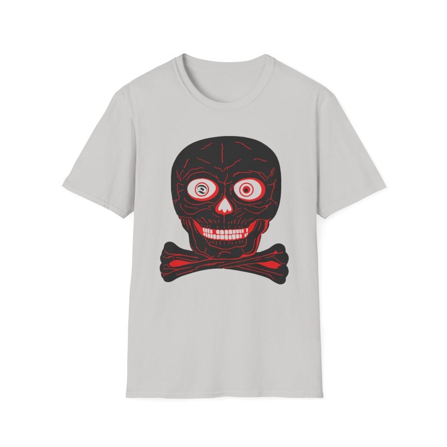 Deathwish Charred Skull unisex softstyle t-shirt