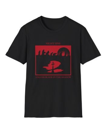 Night Sins Silver Blade Unisex Softstyle T-Shirt