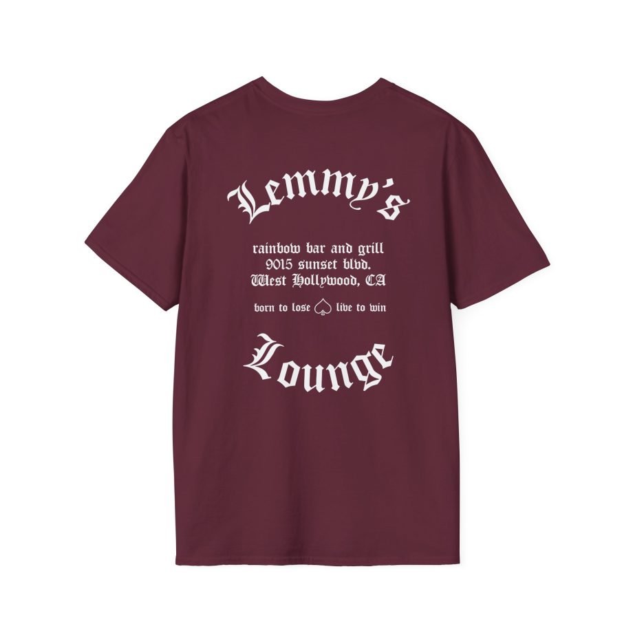Motorhead England Lounge Unisex Softstyle T-Shirt