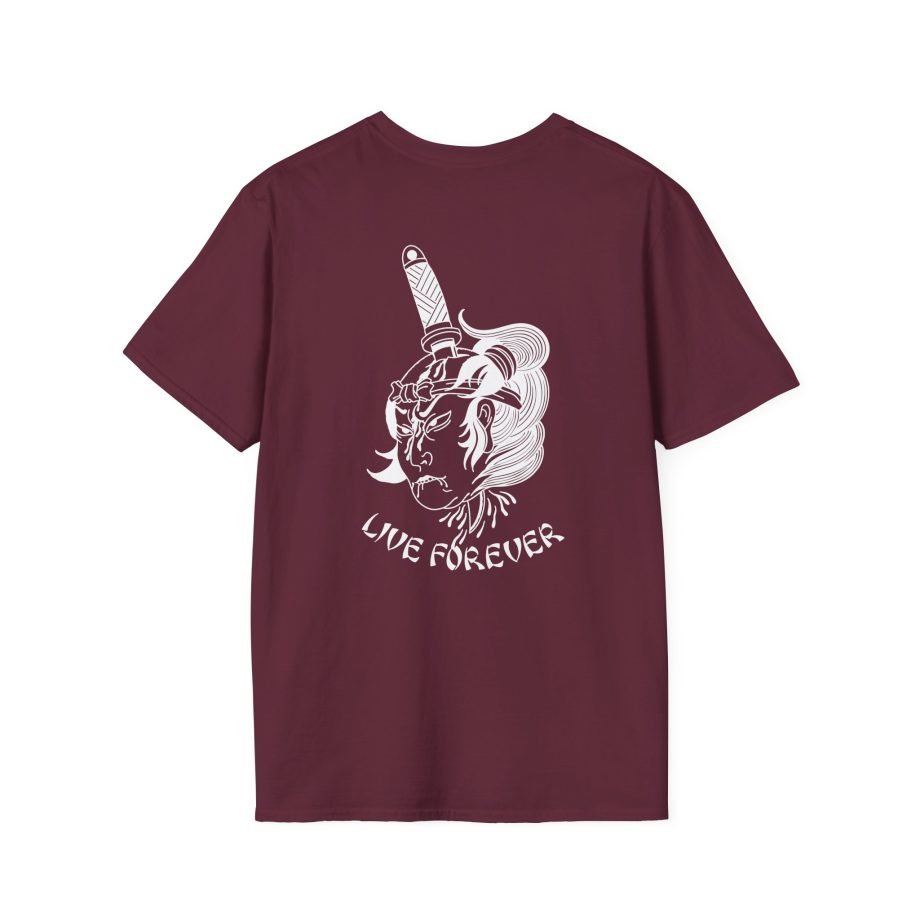 Born From Pain Live Forever Unisex Softstyle T-Shirt