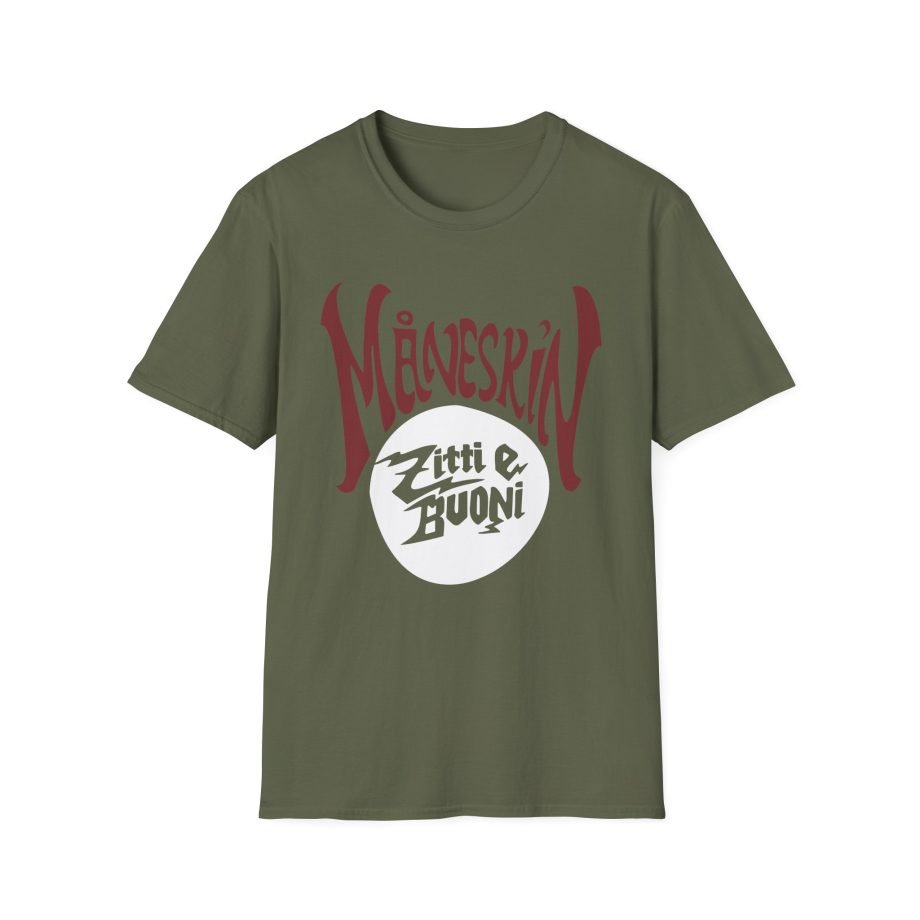 Maneskin Zitti e Buoni Unisex Softstyle T-Shirt
