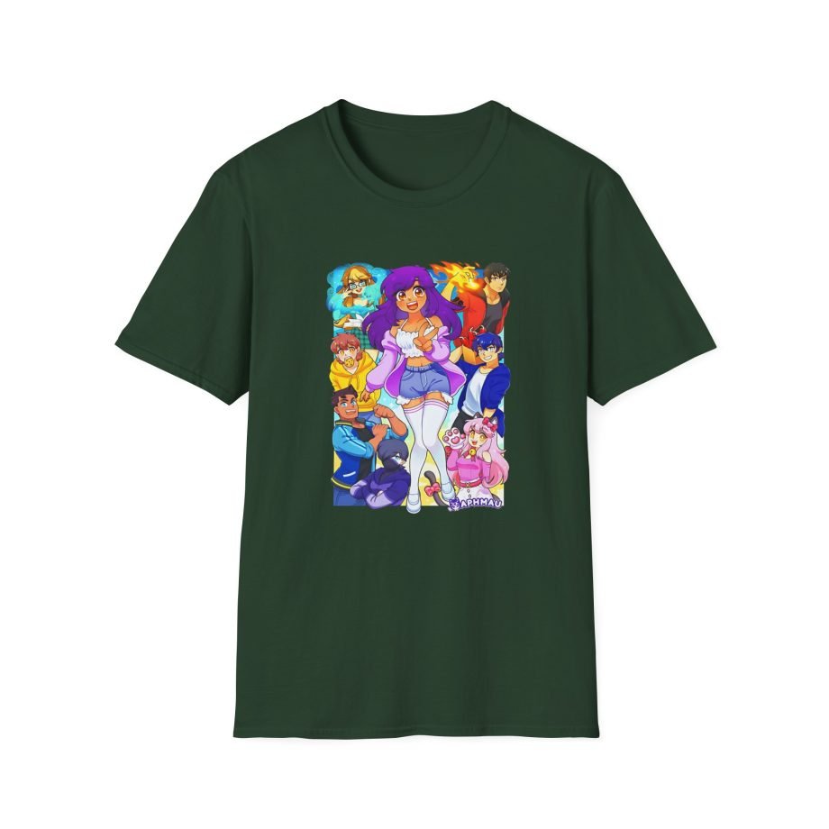 Aphmau & Friends Unisex Softstyle T-Shirt