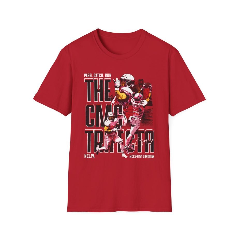 Christian Mccaffrey Trifecta Unisex Softstyle T-Shirt