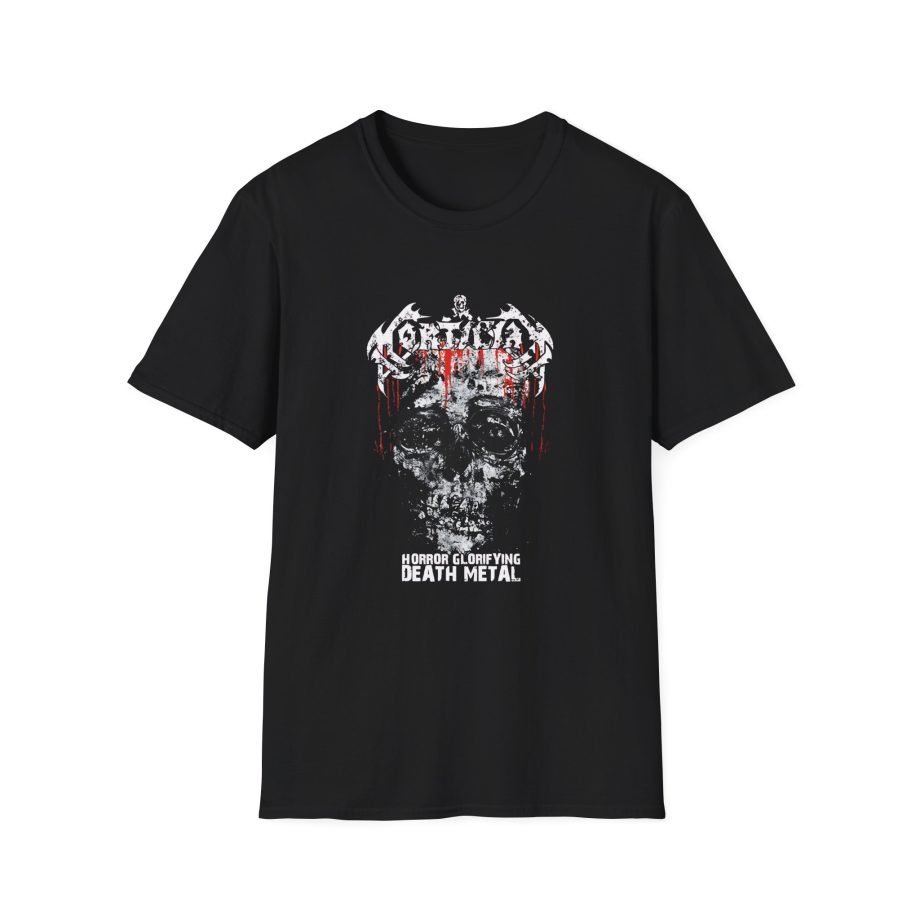 Mortician Horror Glorifying Death Metal Unisex Softstyle T-Shirt