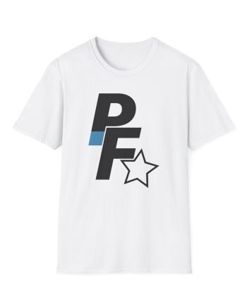 Xavier Wulf Pinkflamingousa unisex softstyle t-shirt