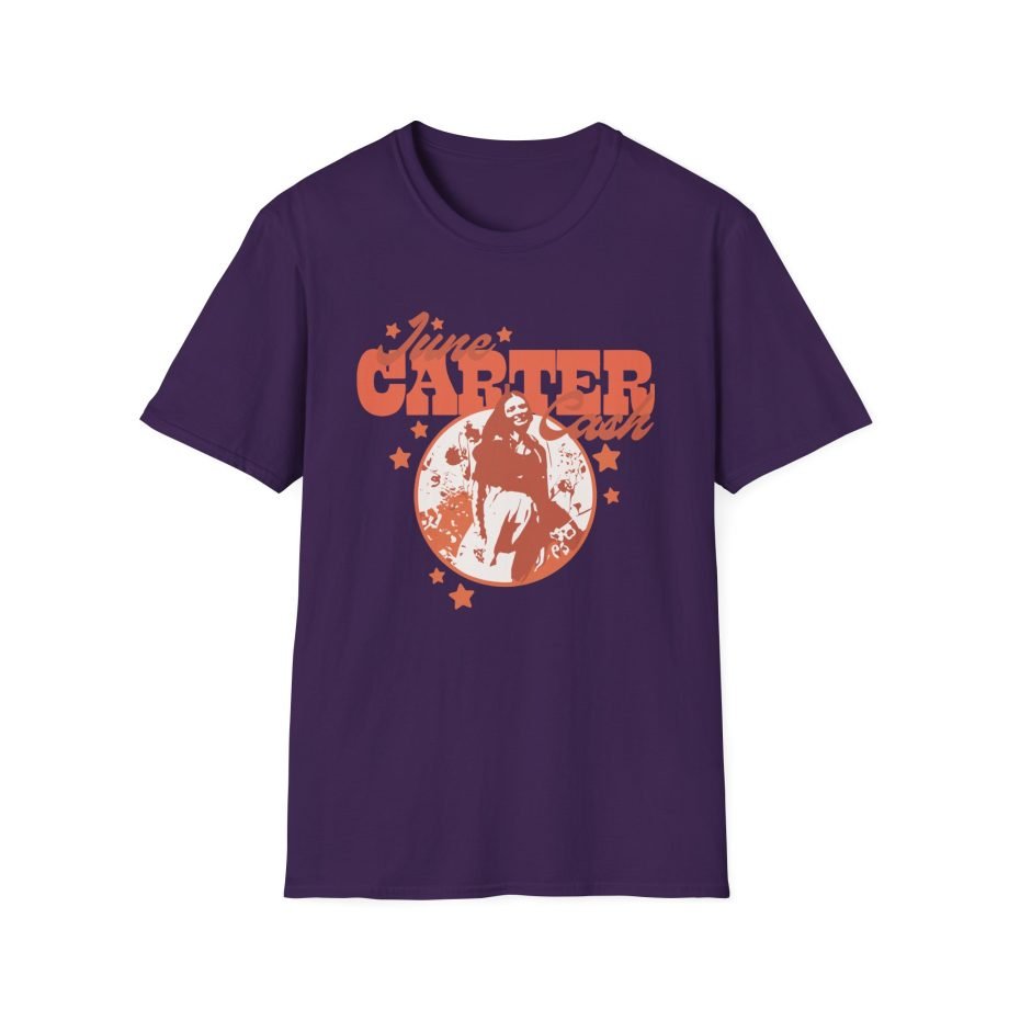 Johnny Cash June Carter Cash Portrait unisex softstyle t-shirt