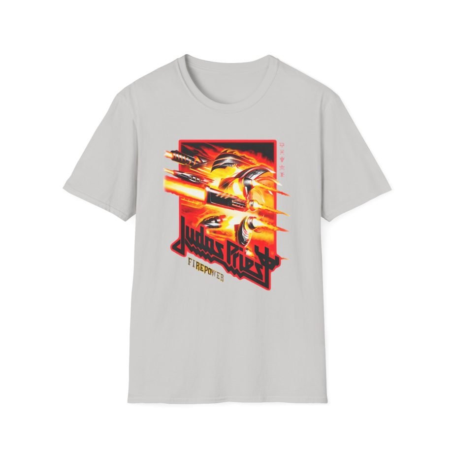Judas Priest Firepower Figures Unisex Softstyle T-Shirt