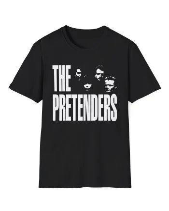 1984 the Pretenders Tour Unisex Softstyle T-Shirt