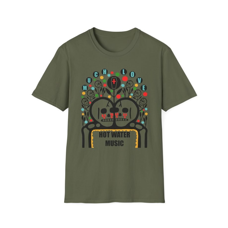 Hot Water Music Much Love Unisex Softstyle T-Shirt