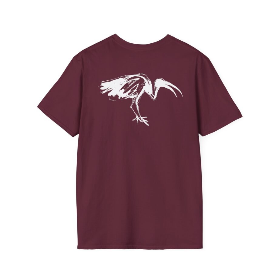 Dmas The Glow Mono Ibis Unisex Softstyle T-Shirt