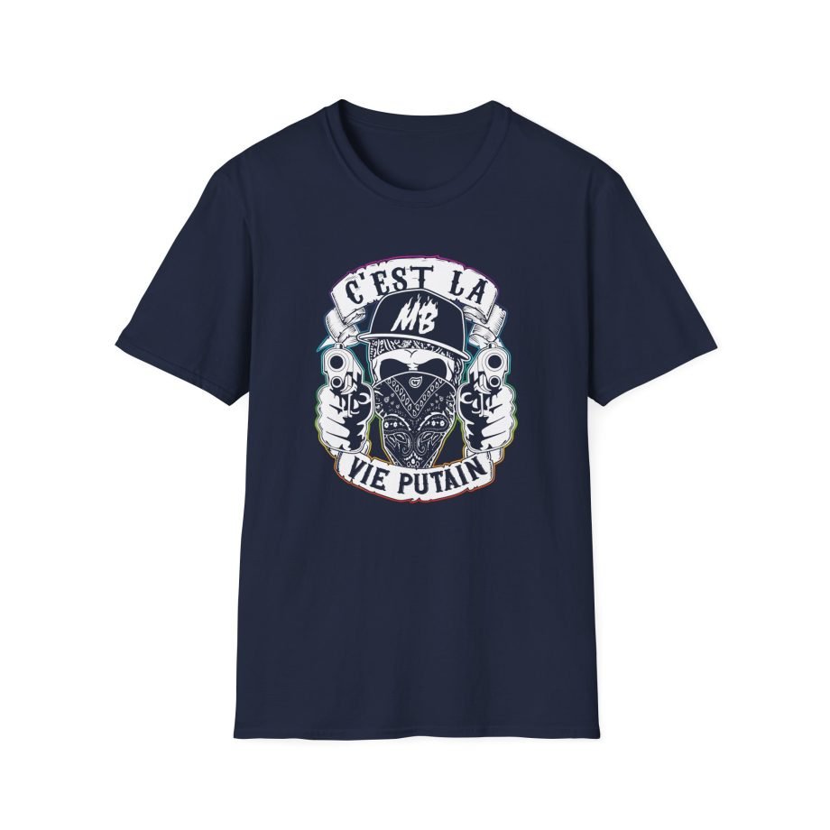 Montana Black C'est La Vie Putain Unisex Softstyle T-Shirt