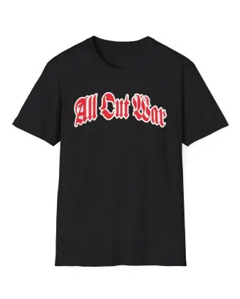 All Out War Logo Unisex Softstyle T-Shirt