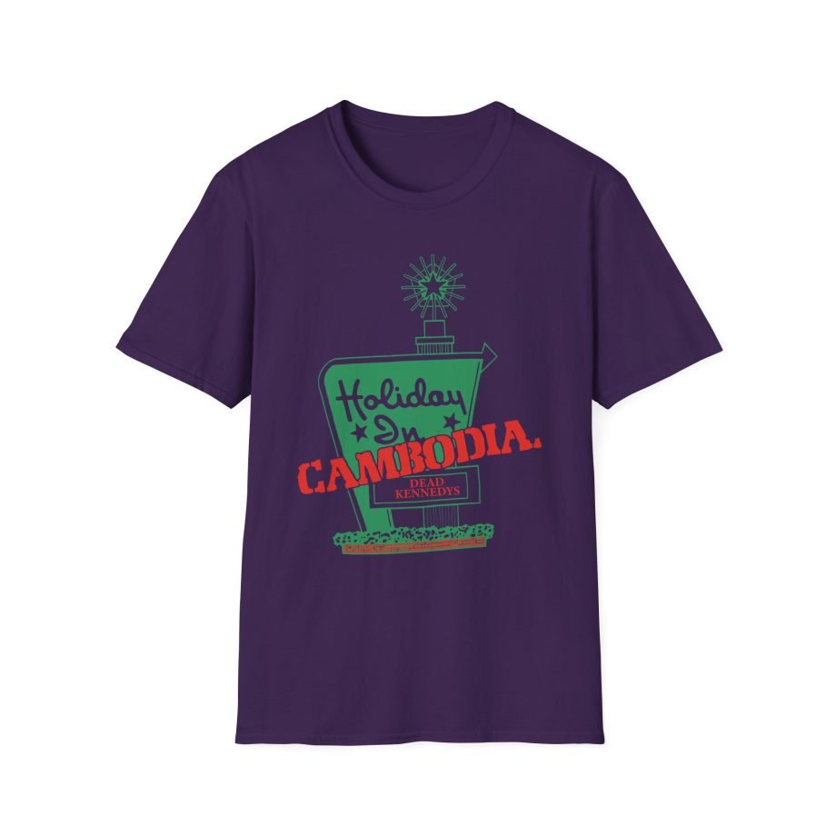 Dead Kennedys Holiday In Cambodia Banana Unisex Softstyle T-Shirt