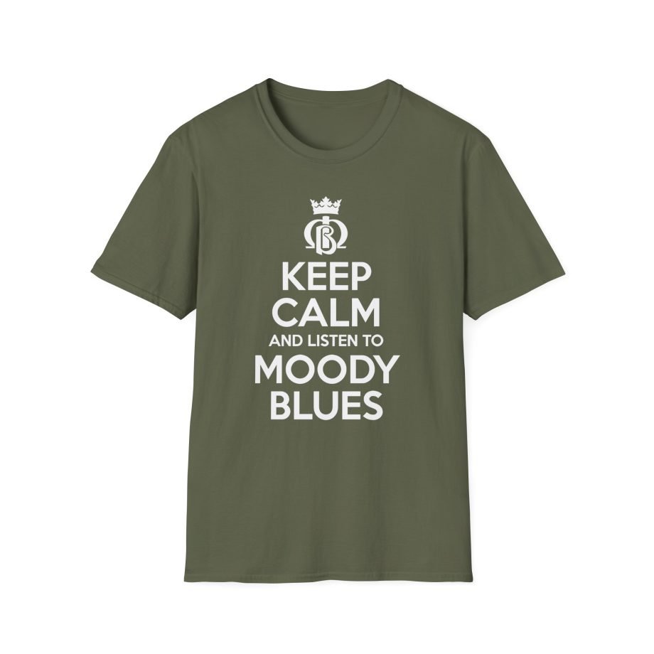 The Moody Blues Keep Calm and Listen Unisex Softstyle T-Shirt