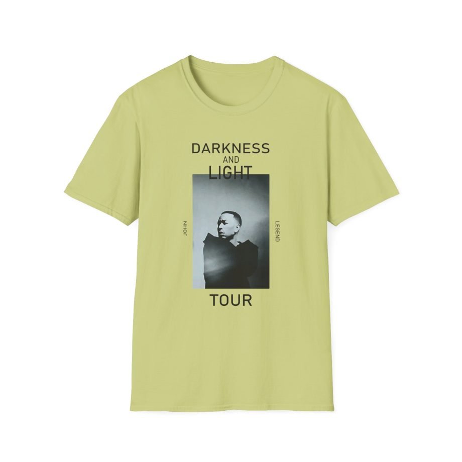 John Legend Darkness Portrait Unisex Softstyle T-Shirt
