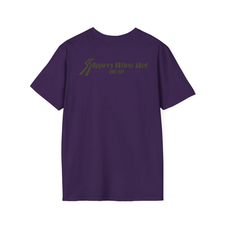 Bon Jovi Slippery When Wet Vintage World Tour Unisex Softstyle T-Shirt