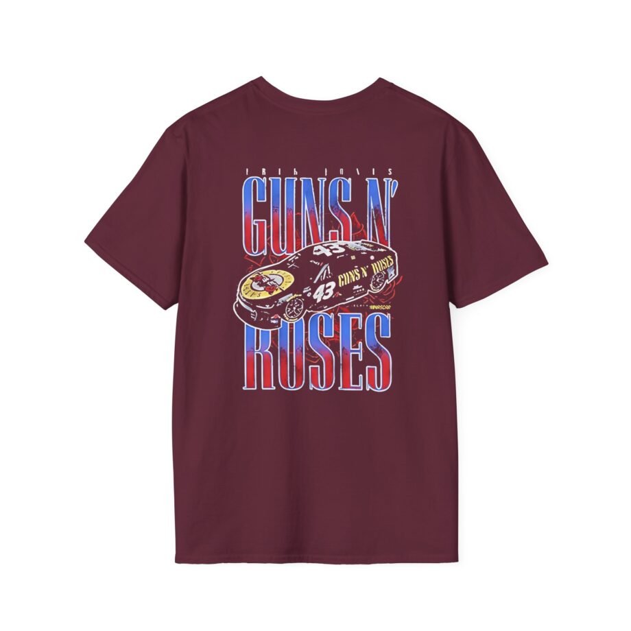 Guns N Roses x Legacy Motor Club Erik Jones #43 Unisex Softstyle T-Shirt