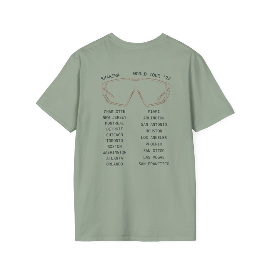 Shakira Sunglasses Unisex Softstyle T-Shirt