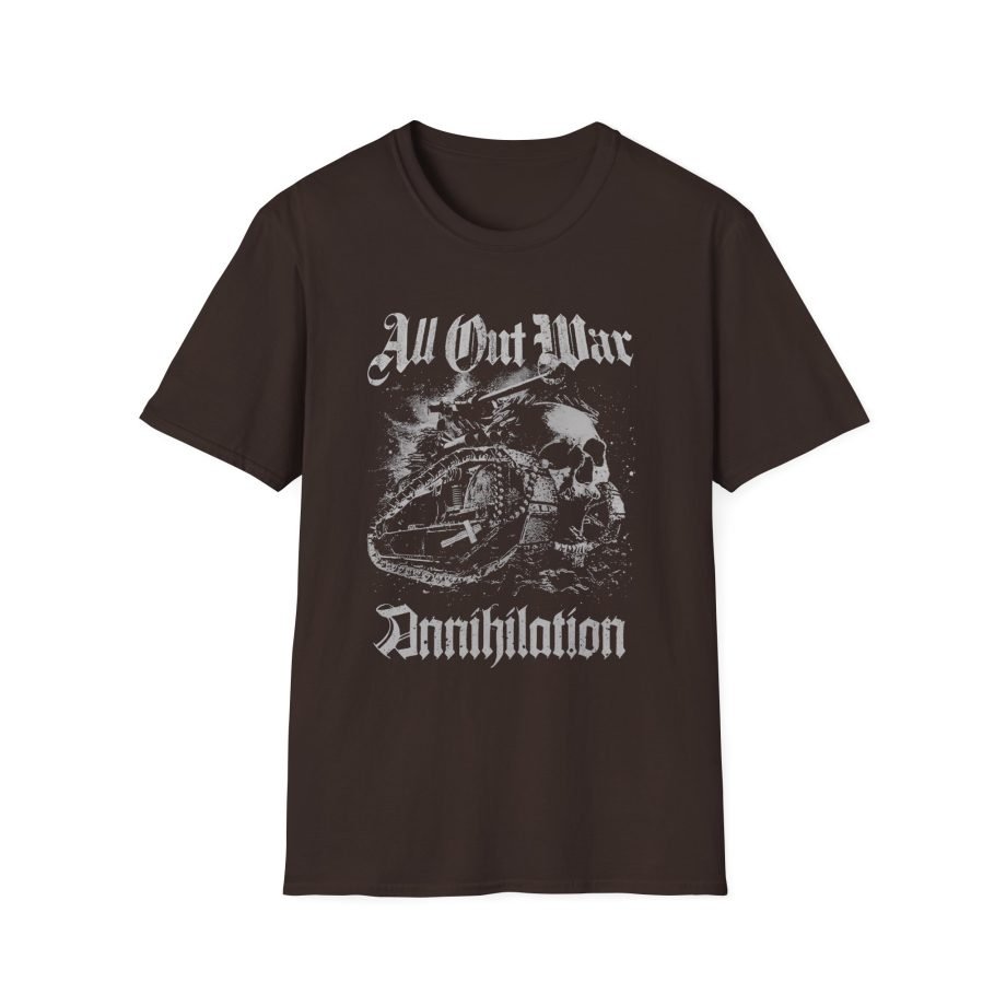 All Out War Annihilation Unisex Softstyle T-Shirt