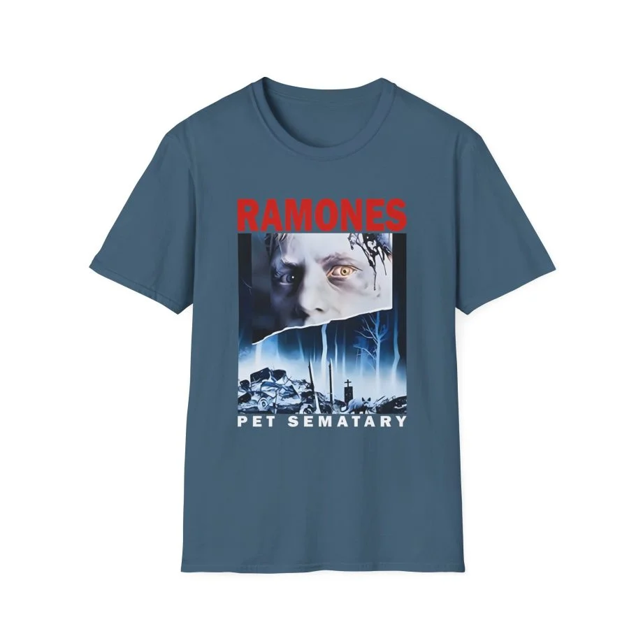 Ramones Pet Sematary T Shirt Unisex Softstyle T-Shirt