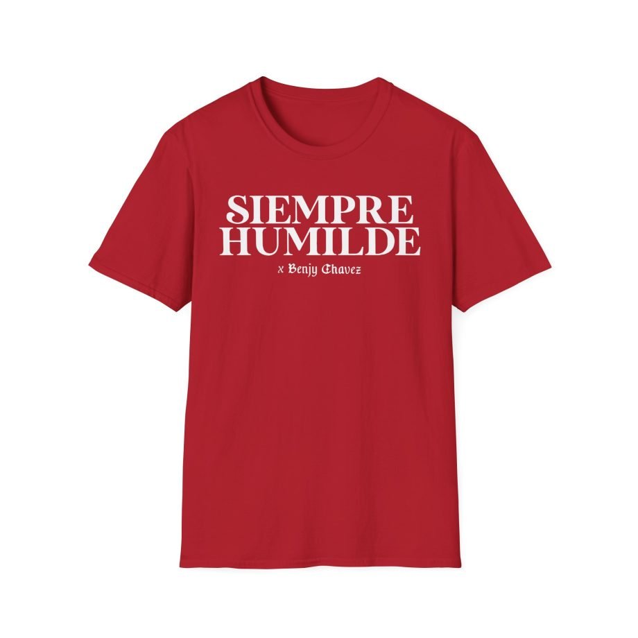 Benjy Chavez Siempre Humilde Unisex Softstyle T-Shirt