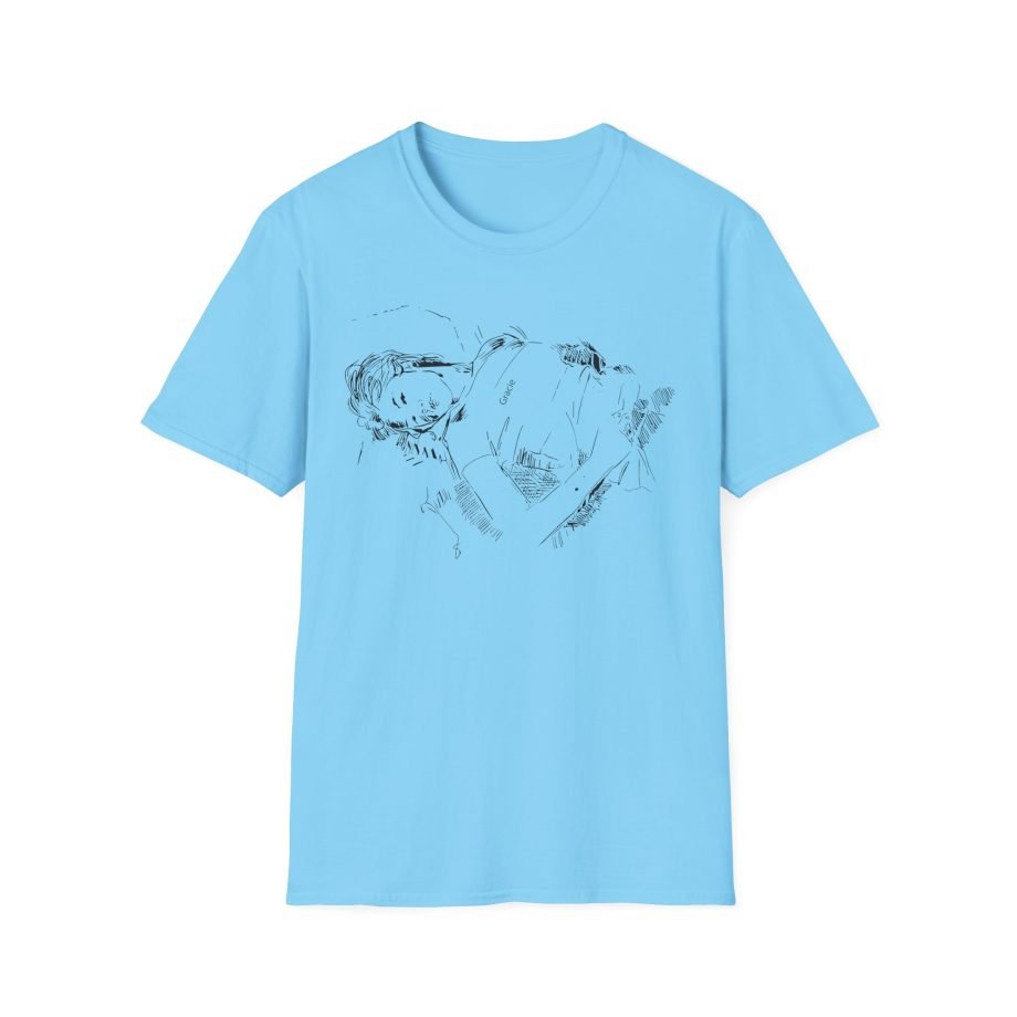 Gracie Abrams Portrait Sketch Unisex Softstyle T-Shirt