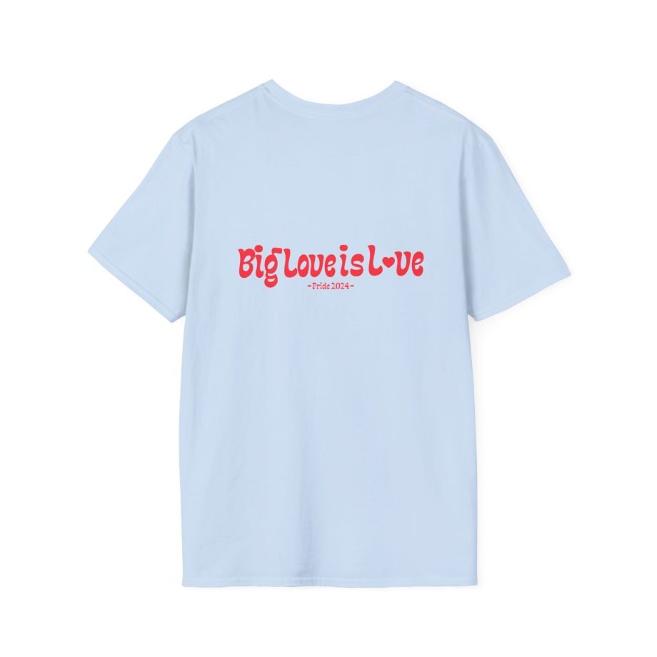 Erin Caldwell Pride BIG LOVE Unisex Softstyle T-Shirt
