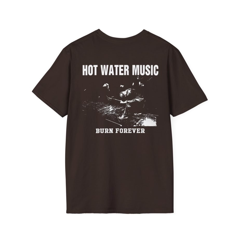Hot Water Music Burn Forever Unisex Softstyle T-Shirt