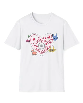Chloe Moriondo Cd Heart Unisex Softstyle T-Shirt