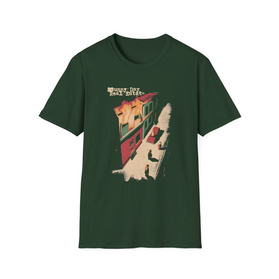 Sunny Day Real Estate Burning Building Unisex Softstyle T-Shirt