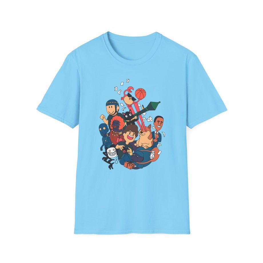 Denisdaily Unisex Softstyle T-Shirt