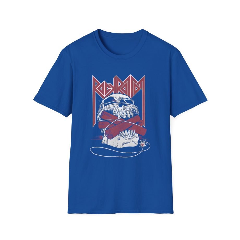 Rock Bottom Dynamite Skull Unisex Softstyle T-Shirt