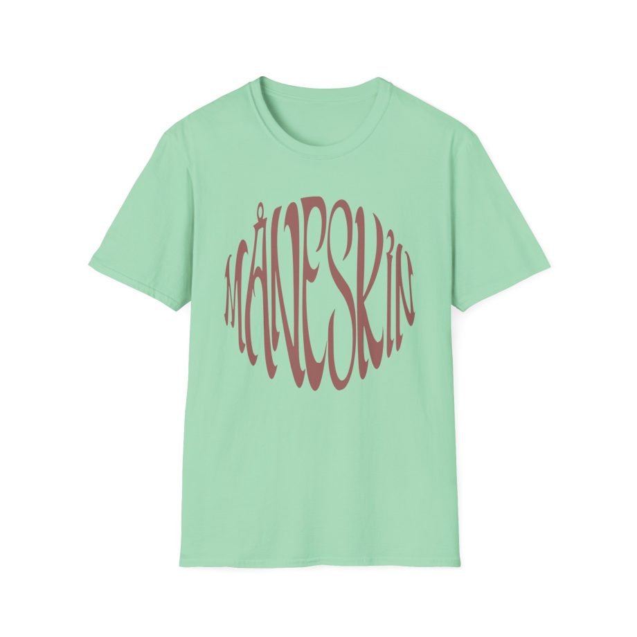 Maneskin Logo Unisex Softstyle T-Shirt